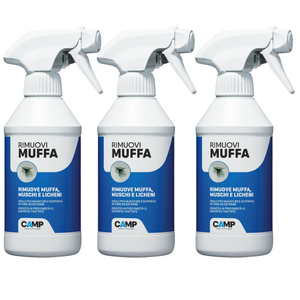 Rimuovi muffa 300 ml pulitore igienizzante per interni e esterni 3 pezzi