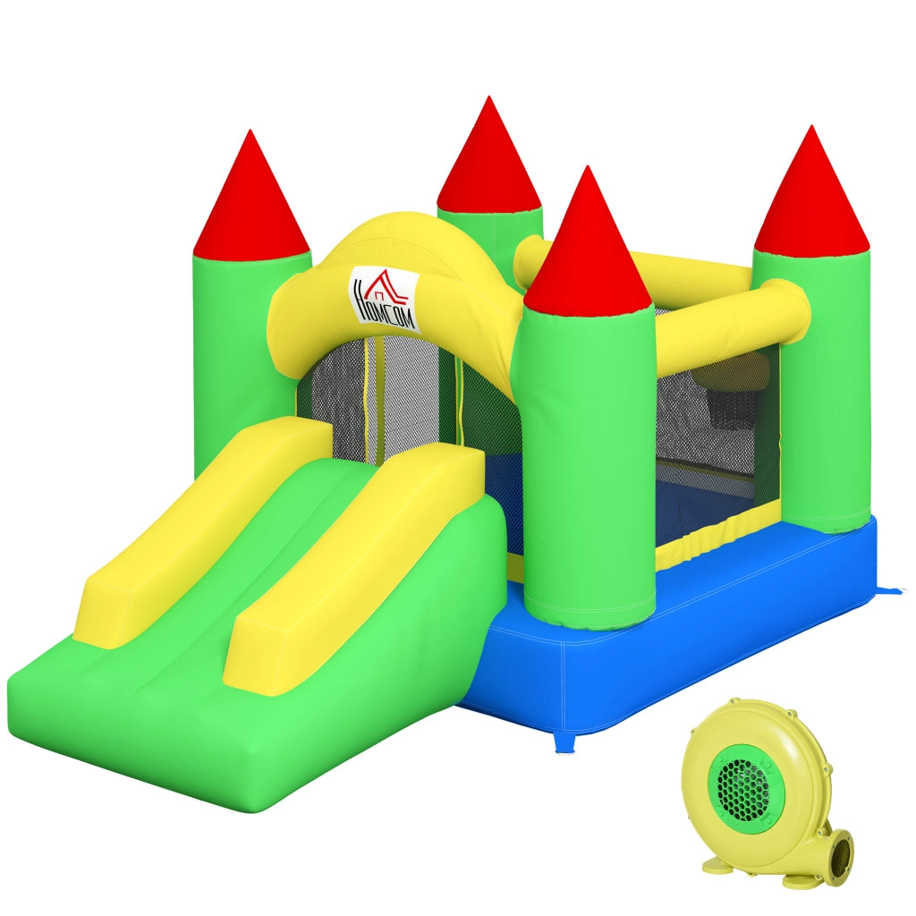 Casetta Gioco con Rutsche e Rete Sicurezza ¨C zephmum ¨C Verde 300x180x160cm