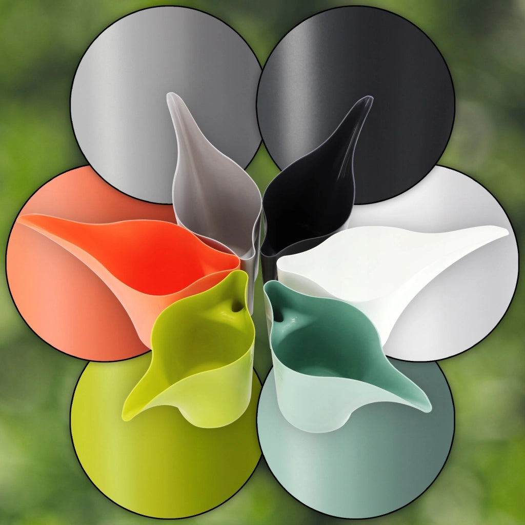 Annaffiatoio KADAX per giardino domestico, ideale per innaffiare fiori e piante, piccolo, in plastica, 1,2 litri.