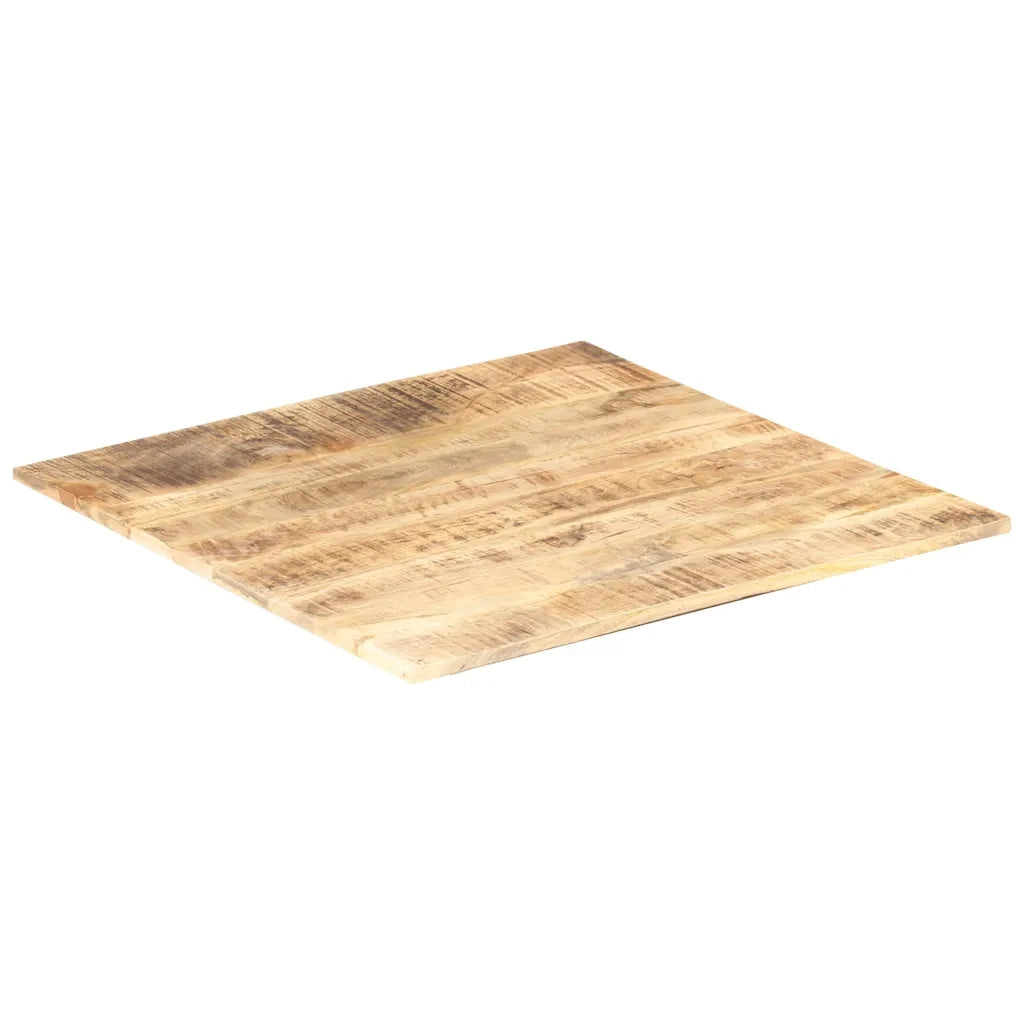 Piano Tavolo in Legno Massello di Mango 15-16 mm 80x80 cm 286019