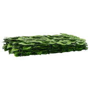 Paravento da Balcone | Schermo per balcone con foglie Verde e Giallo 300 x 75 cm