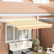 Struttura della tenda Giallo e Bianco 250 x 200 cm 3329362