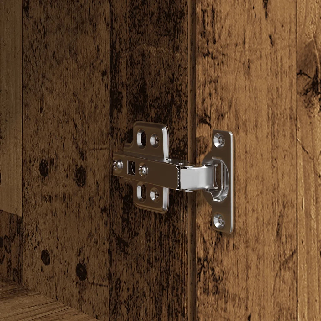Credenza Legno Antico 37,5x35x180 cm in Truciolato