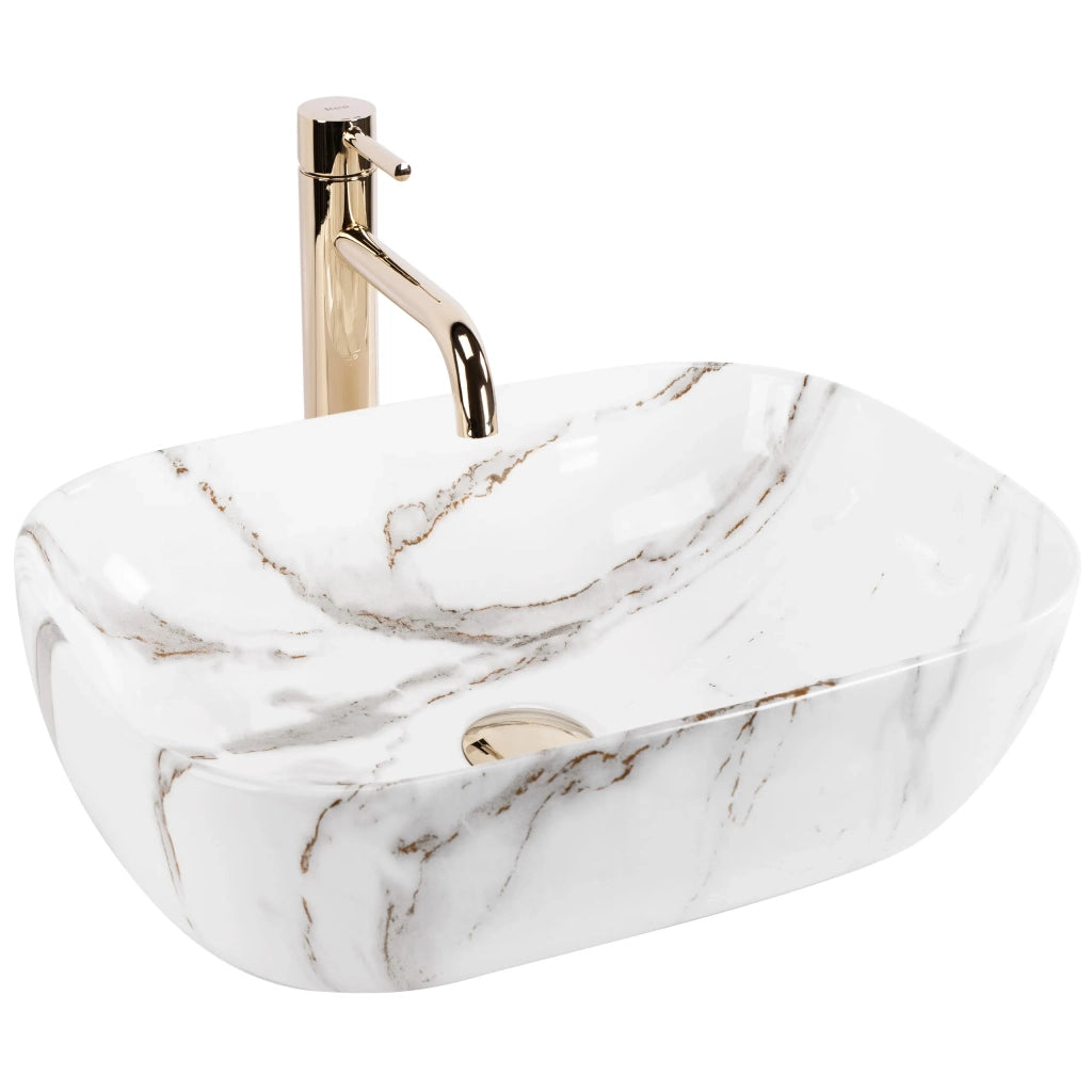 Lavabo Da Appoggio Rea Belinda Aiax Shiny