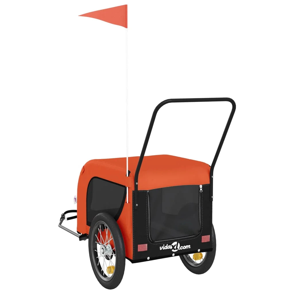 Rimorchio/carrello per animali domestici arancione 02_0044347