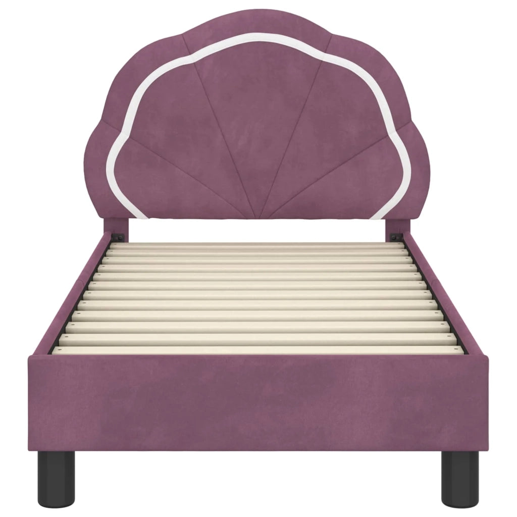 Struttura letto per bambini con testata-Giroletto per bambini Viola 70 x 140 cm 250140