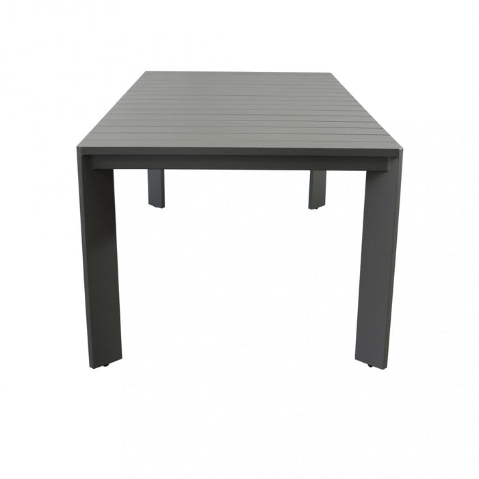 Tavolo Alluminio Connecticut 200X100 Cm Antracite