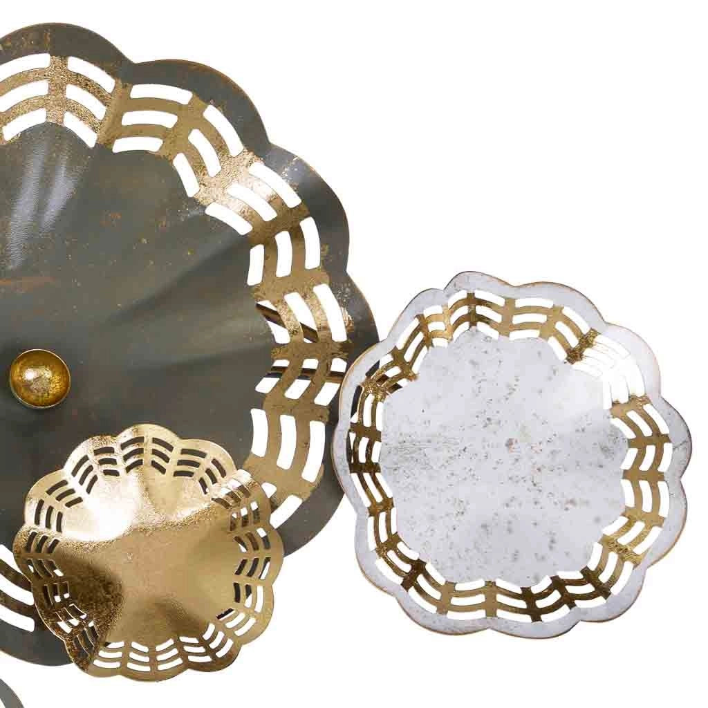 Carta da parati decorativa in metallo 117,5x58,4x7,6
