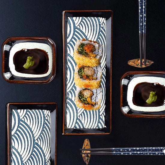 Set di servizio per sushi - Set di servizio per sushi - Kit di servizio per sushi