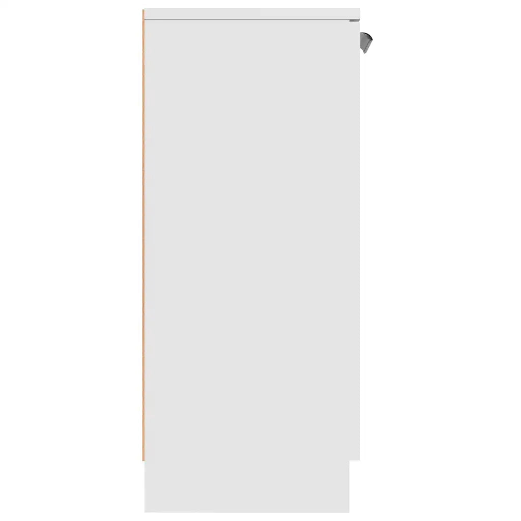 Credenza | Madia | Buffet da pranzo | Armadio da pranzo Bianca 60x30x70 cm in Legno Multistrato