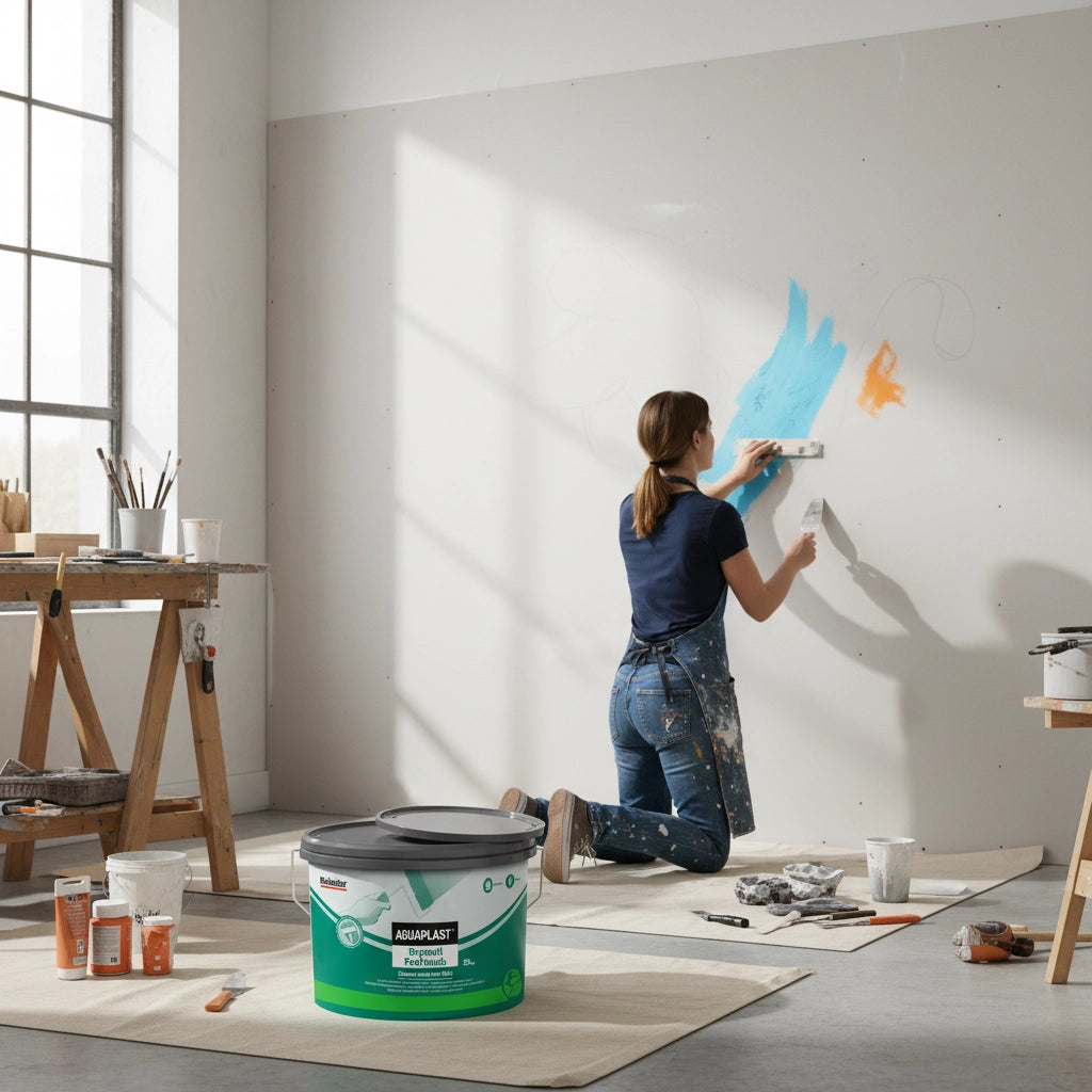 Aguaplast drywall profinish stucco per finitura giunti e lastre cartongesso 25 kg