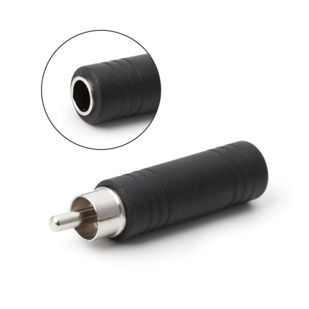 Trade Shop - Connettore Adattatore Cavo Audio Stereo Spina Rca A Presa Aux Da 6,5 ​​mm C-067 -