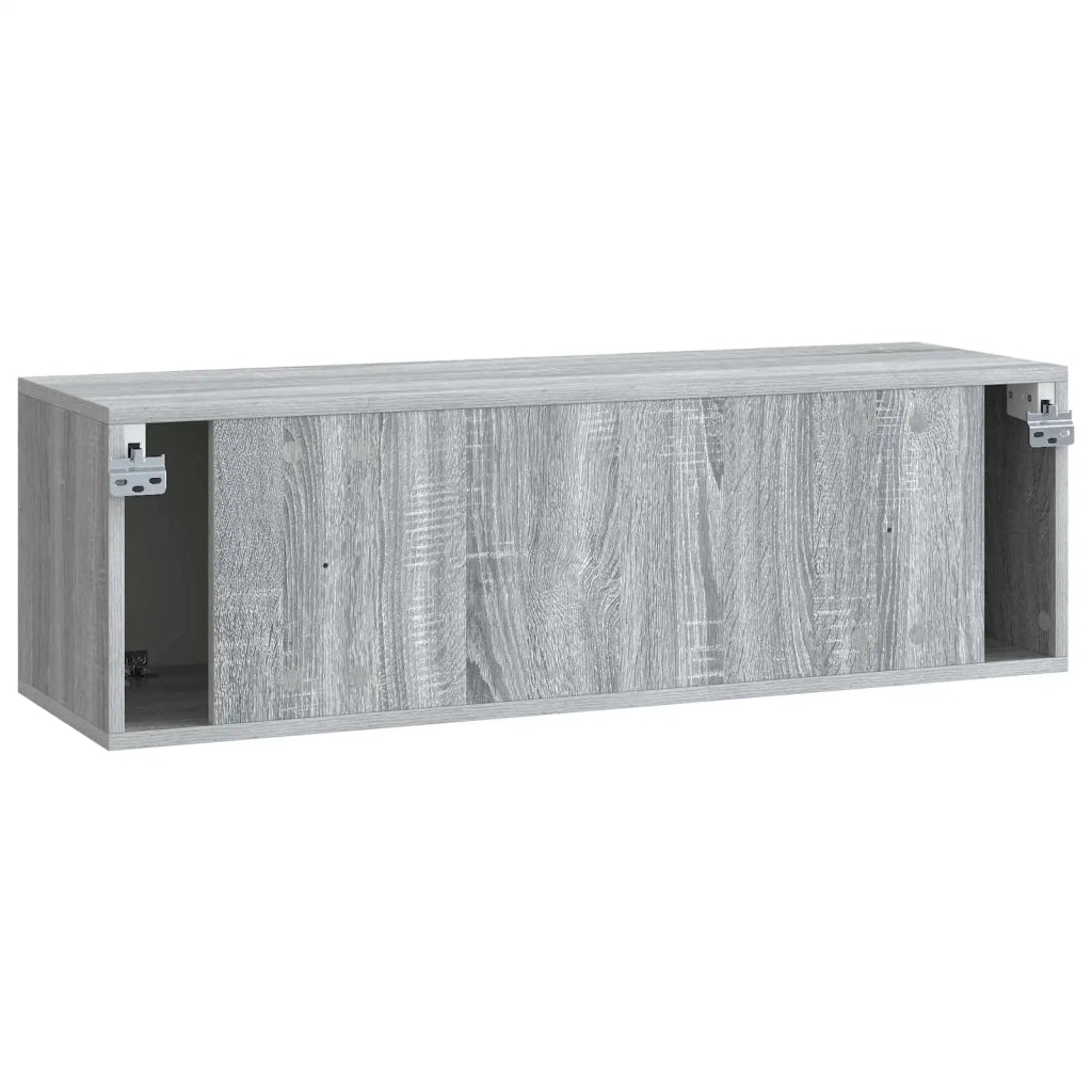 Mobile Porta TV da Muro Grigio Sonoma 98 x 31 x 30 cm
