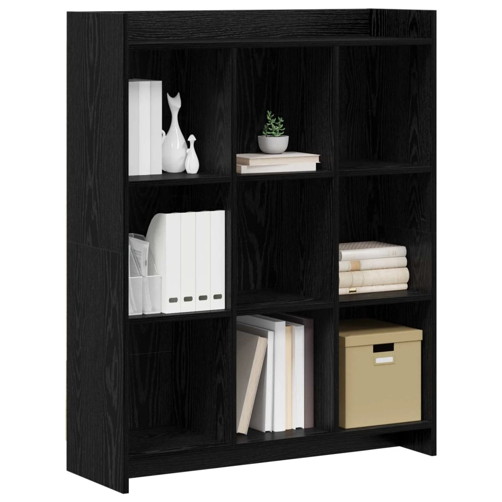 Libreria Rovere Nero 87,5 x 30 x 111 cm Legno ingegnerizzato 8011292