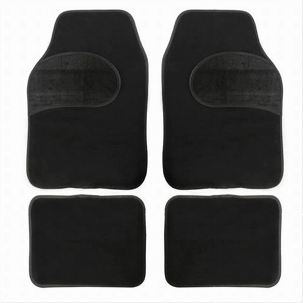 Trade Shop - Tappetino Universale Auto Camoscio Anteriore Posteriore Tappetini 4pz Maxtech Mats-06 -