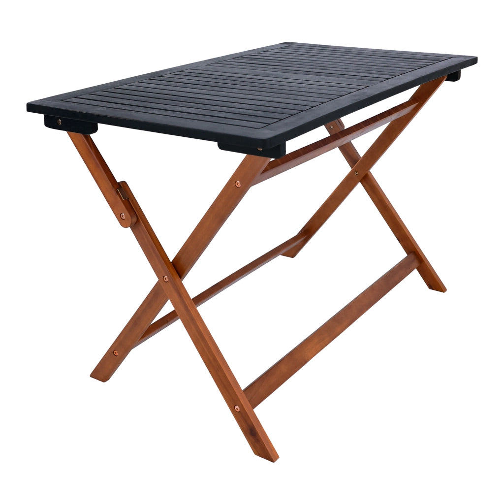 Set da Pranzo per Esterno Altamura in Legno di Acacia Certificato FSC® [en.casa]