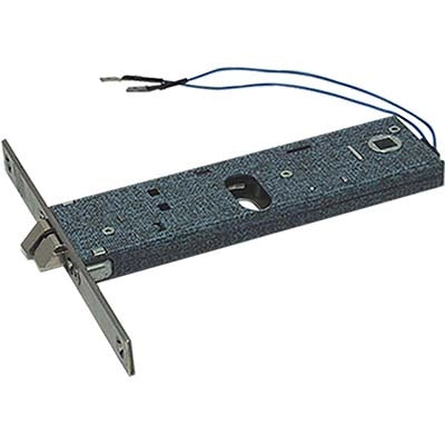 SERRATURA METALLO INFILARE ELETTRICA 899 OMEC  B.Q NICH F.MM 16 F.OVALE+SCR H.MM 44 E.MM 80