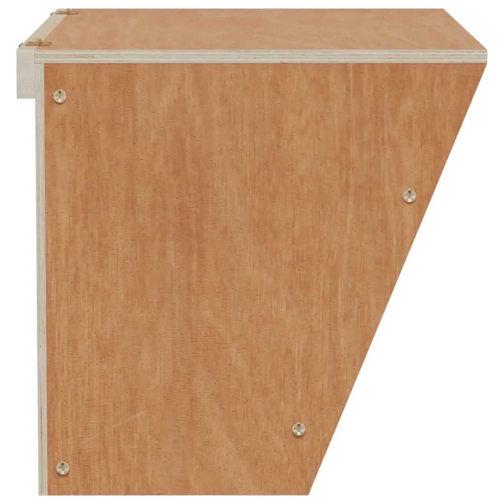 Mangiatoia per Conigli 25x18,5x20,5 cm Legno Massello di Abete 172423
