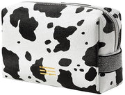 Borsa di Cosmesi Acqua Resistente - Borsa per Donne Piccola - Borsa con Specchio - Borsa di Cosmetici - Stampato con Cavallo - Grande Capacità - Borsa di Cosmetici