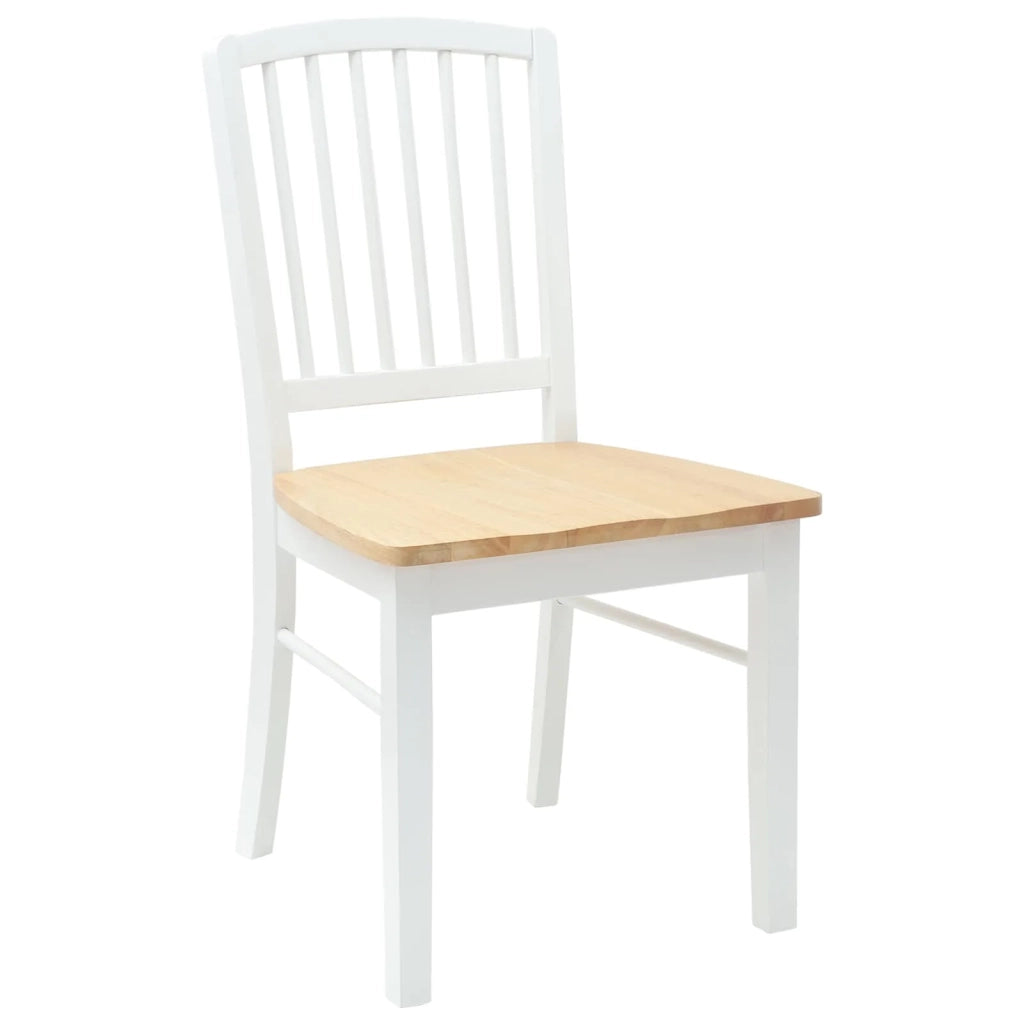 Sedie da pranzo 2 pcs Bianco 50 x 52,5 x 91 cm 42020452