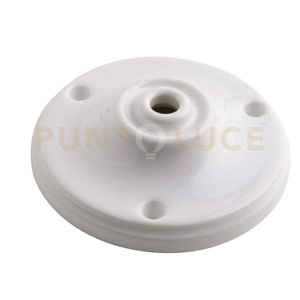 I-CLAY-BASE ROSONE CLAY BIANCO 10,5X3CM IN PORCELLANA