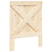 Testiera | Testata 80x104 cm in Legno Massello di Pino