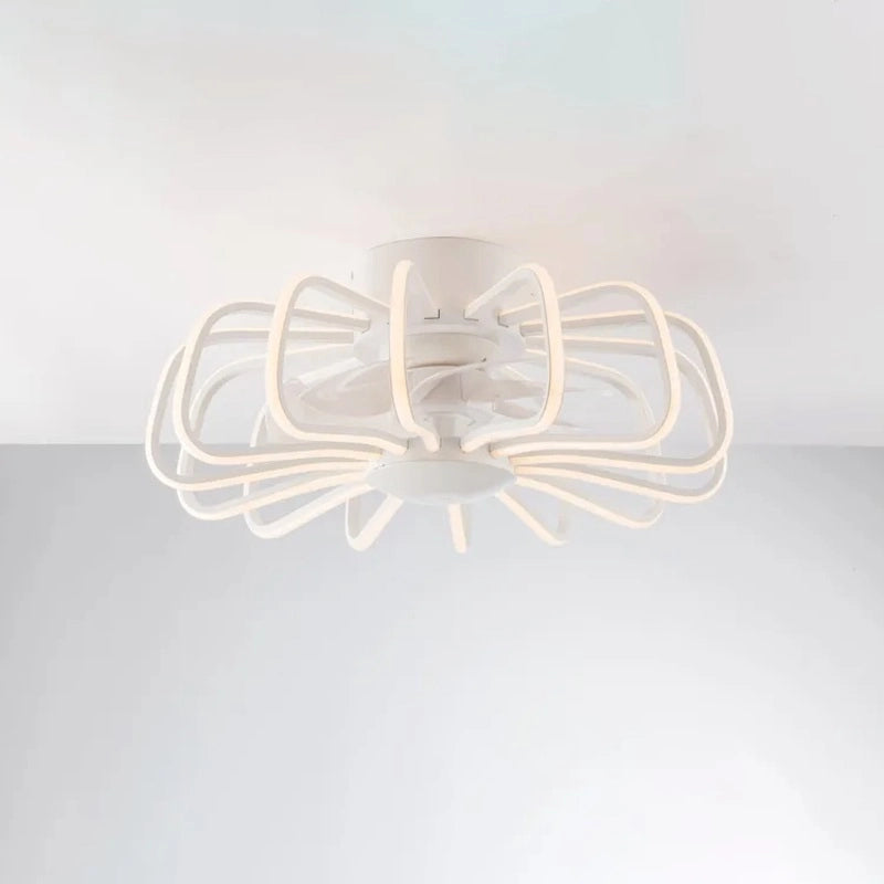 VENTILATORE GRECALE 84W D.50XH21CM CCT WIFI BIANCO