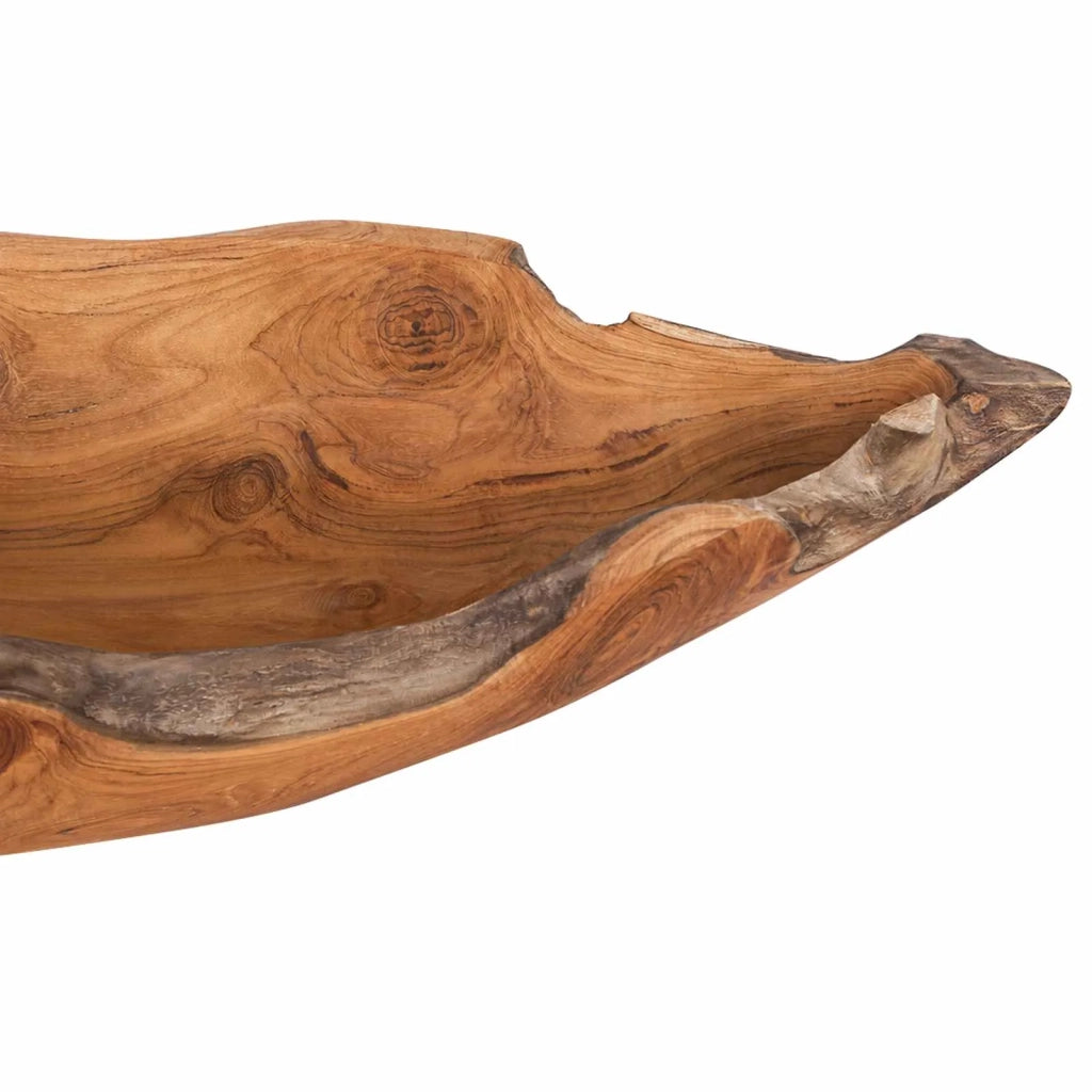 Portafrutta JEPARA Marrone Teak 61 x 21 x 11 cm 42010342