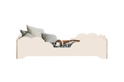 Lettino Montessori CHICCHI bianco 180 x 90 cm