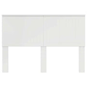 Testiera-Testata-Testiera Decorativa Bianco Lucido 140 cm Legno multistrato 162976