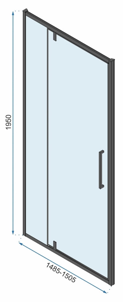 Cabina Doccia Ad Angolo Rapid Swing 100x80