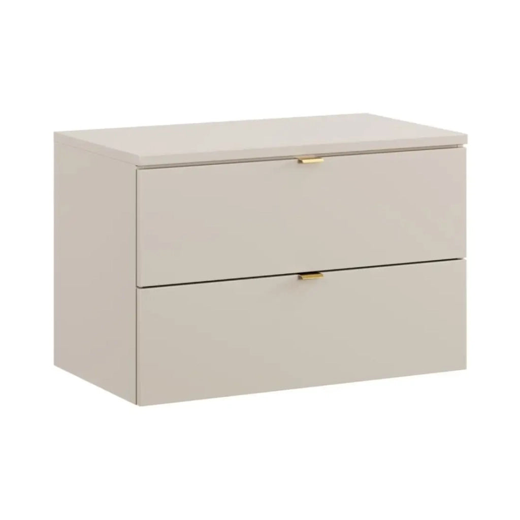 Set da bagno BELLA: mobile sotto lavabo 80cm + piano per lavabo