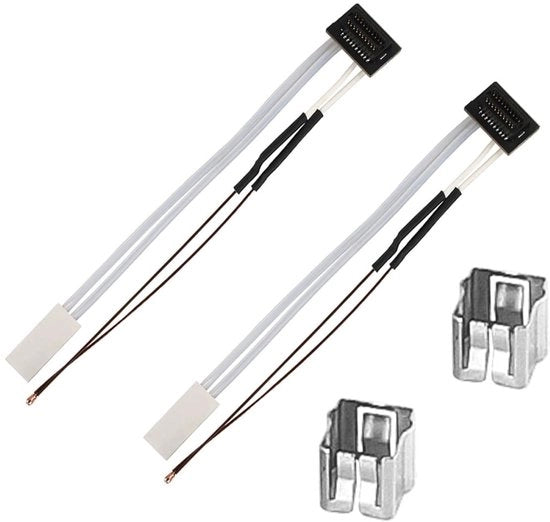 Kit di Testa Calda 2 in 1 - Accessori Stampante 3D - Compatibile con P1P/P1S - Piastra di Riscaldamento Ceramica - Termistore 10-300°C