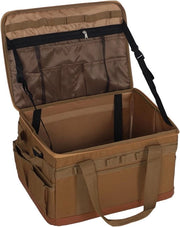 Organizzatore per camper 30 l - Organizzatore per borse da barbecue e picnic - Design rigido e pieghevole per organizzatore di bagagliaio - Tasca multifunzionale
