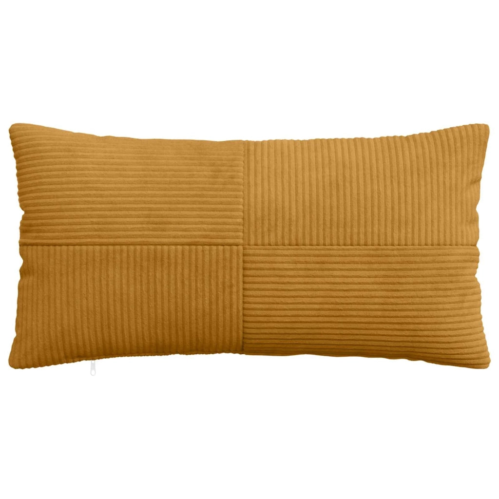 Federa 2 pcs ALMELO Giallo 40 x 70 cm corduroy 914499