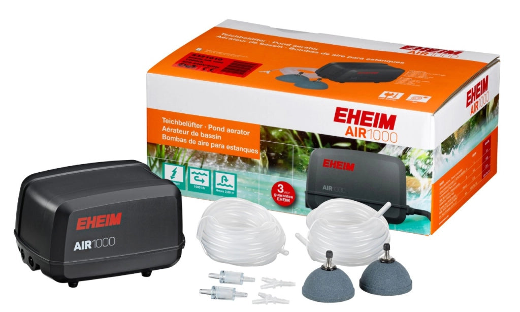 Eheim Air 1000 – Aeratore per Laghetto doppia uscita 1000 l/h