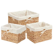 Cesti per Stoccaggio 3 pz Naturale Giacinto d'acqua CFW6328569