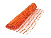 RETE IN PLASTICA PER CANTIERI  m.50x1.2h. fori rettangolari mm.100x40  120g/mq    TREX