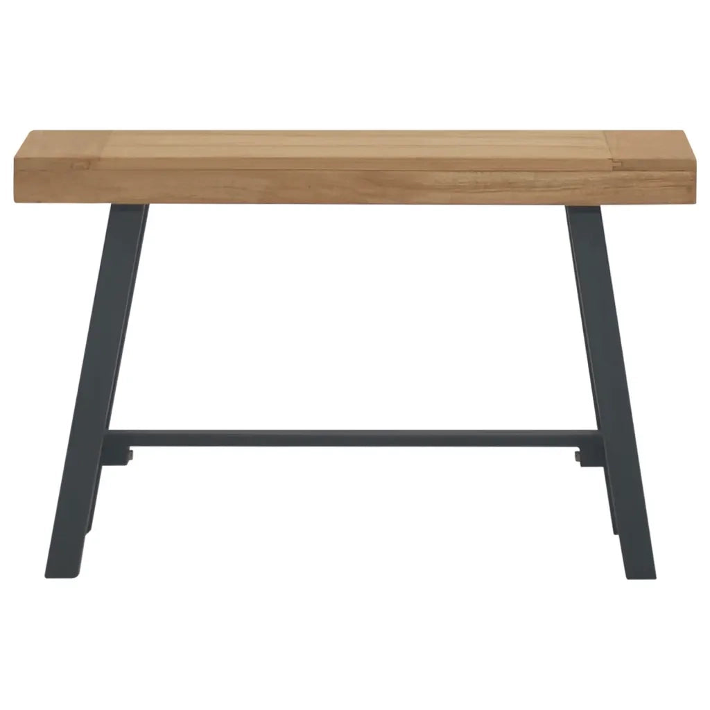 Panchina 80 cm in Legno Massello di Teak 340742