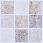 Tegole in Mozaico da Trasferire - 18 pezzi - Impermeabili per Bagno e Cucina DIY - Parete di Cucina - Backsplash (# 4)