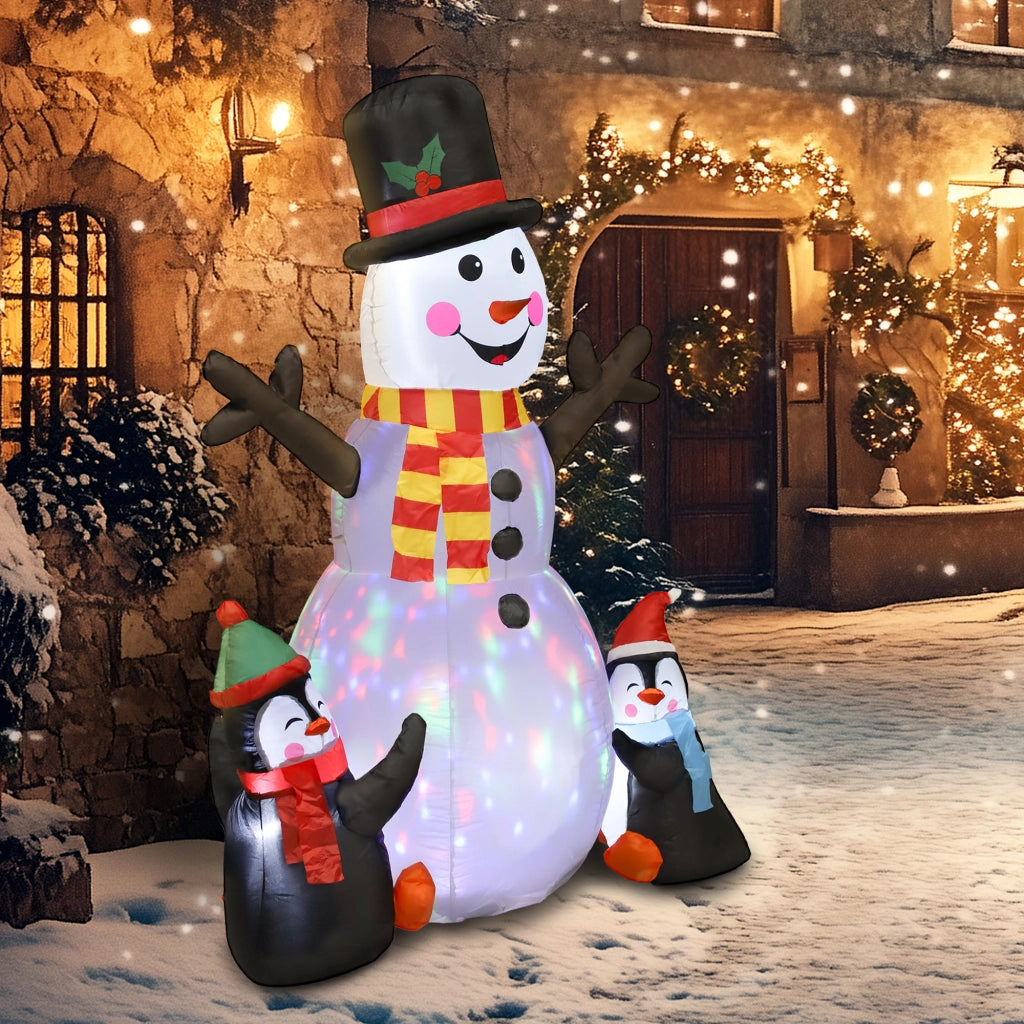 Decorazione Natalizia Gonfiabile ¨C zephmum ¨C 180 cm con Luci LED