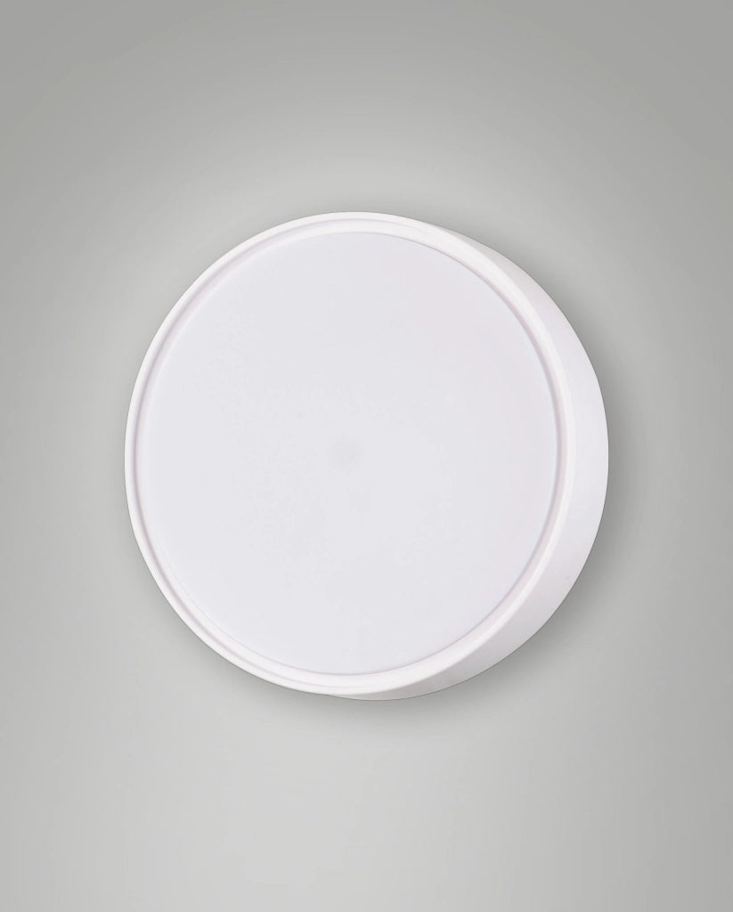 Hatton Plafoniera LED 14W 1600lm 3000K IP65 in Policarbonato Bianco - Design Made in Italy - Codice Prodotto: 3206-61-102