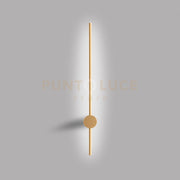ENILA A - APPLIQUE A PARETE ORO A LED 3000K 1150LM 20W DIMMERABILE 80CM
