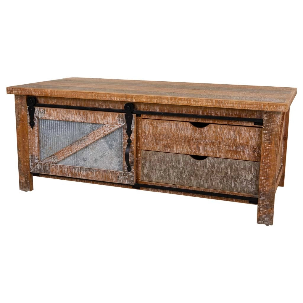 Tavolino marrone 120x60x48h