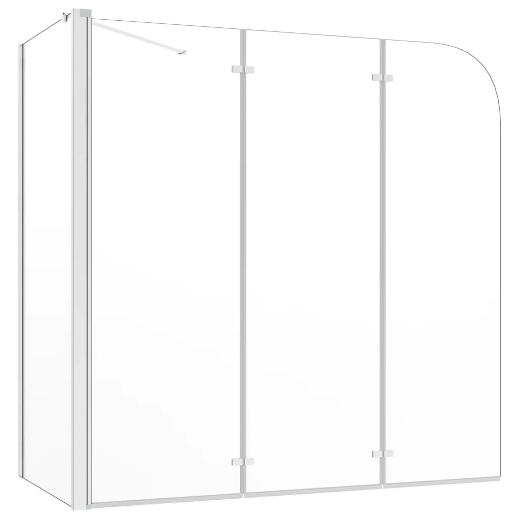 Cabina da Bagno 120x69x130 cm in Vetro Temperato Trasparente 146227