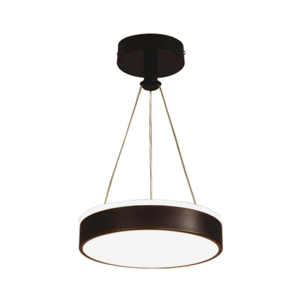 Plafoniera LED rotonda nera 24cm 12W V-TAC VT-7765