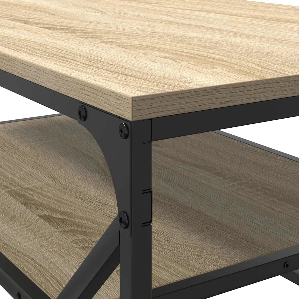 Tavolino da salotto Rovere Sonoma 90 x 50 x 40 cm 868232