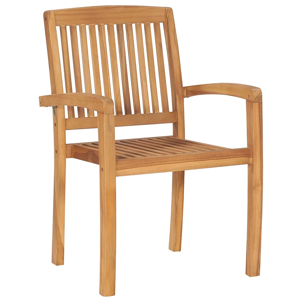 Sedie da Giardino 2 pz con Cuscini Rosso Vino Massello di Teak 3063261