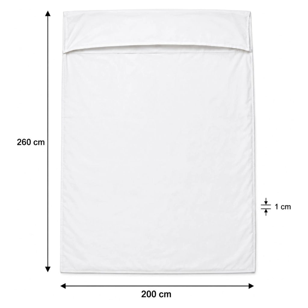 Ropamifa, Copripiumino Matrimoniale Federa Inclusa, 260x200 cm blu