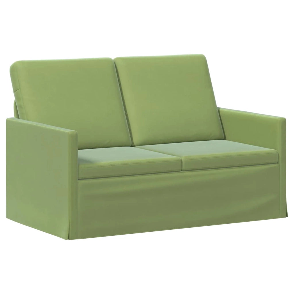 Set di divani 2 pcs Verde chiaro Velluto (V) 3433193